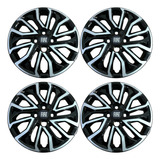 Kit Calota Aro 14 Fiat Mobi Palio Uno Siena Modelo Esportivo