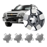 Kit Calotinha Centro Tampa Roda S10 Tornado 2010 Blazer Exec
