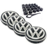 Kit Calotinha Tampa Miolo De Roda Volkswagen Fox Crossfox
