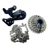 Kit Cambio Traseiro Shimano Ultegra R8000 + Cassete Corrente