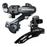 Kit Câmbios 21v Shimano Tourney Diant Tz500 + Tras Tz31 3x7v
