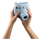Kit Câmera Fujifilm Instax Mini 12 + 10 Filmes + Bolsa Azul
