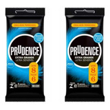 Kit Camisinha Preservativo Prudence Extra Grande 56mm L8 P6