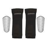 Kit Caneleira Futebol + Porta Caneleira Adulto Penalty Par