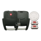 Kit Capa Do Controle Chave Astra Corsa C/ Botões E Bateria 