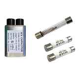Kit Capacitor 0,80uf 2100v + 2 Fusível 20a + Fusível 5kv 0,8