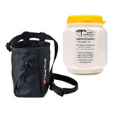 Kit Carbonato De Magnésio 100g Saco Alpen Pass Marinho Preto
