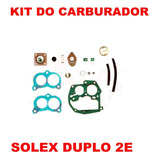 Kit Carburador 2e Solex Duplo Gol/parat/santana/monza