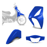 Kit Carenagem Conjunto 3 Peças Honda Biz 125 2006 À 2010