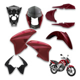 Kit Carenagem Conjunto Dianteiro Lateral Titan 150 2014 2015