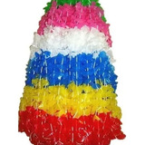 Kit Carnaval 100 Colar Havaiano Tradicional Colorido Festa