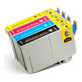 Kit Cartucho Para Epson Tx420w T133120 Cmyk Compatível