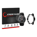 Kit Case Capa + Pelicula Galaxy Watch 46mm Gear S3 Frontier