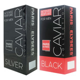 Kit Caviar Silver + Perfume Black Caviar Masculino 100ml