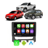 Kit Central Multimidia Android Auto Fiat Idea 9 Polegadas