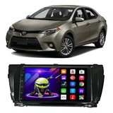 Kit Central Multimidia Android Corolla 2015 2016 2017 2 Din