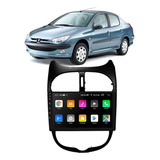 Kit Central Multimídia Android Peugeot 206 2000 2001 2002