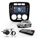 Kit Central Multimídia Volkswagen 2 Din Mp5 Bt Espelha Dvd