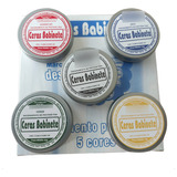 Kit Cera 4 Cores + Pegajosa Para Enceramento 5 Lata Babinete
