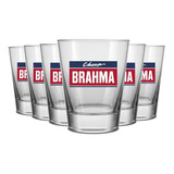Kit Cerveja Presente Duplo Malte 300ml 2 Un+copo Brahma 2un.
