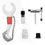 Kit Chave Bike Extrator De Corrente Caixa Central Roda Livre