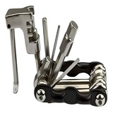 Kit Chave Canivete 12 Funções Bicicleta Extrator Corrente