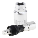 Kit Chave Ferramenta Pedal Pulse Extrator Saca Pedivela Triplo Ty301 Ponta Quadrada E Movimento Central Octalink Semi-selado/selado Es-23 Es-3 34.7mm Bike Compatível Shimano Absolute Sunrace Wg Gts Mt