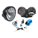 Kit Chave Ignição + Painel + Farol Titan 125 2002 A 2004