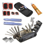 Kit Chave Jws Canivete Bike Corrente Reparo Aço Remendo Pneu