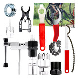 Kit Chaves Bike Extrator Pedivela Movimento Central K7 Raio