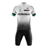 Kit Ciclista Bermuda E Camisa E Manguito Brinde Petronas 