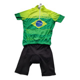 Kit Ciclista Infantil Bike Roda Befast Conjunto Ciclismo Kid