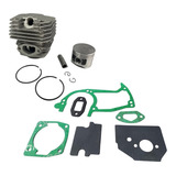 Kit Cilindro + Junta Pistão Motosserra Importada 45,2mm 58cc