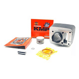Kit Cilindro Pistão Anéis Kmp Ybr125 / Factor 125 / Xtz125 