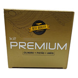 Kit Cilindro Pistão Anéis Rik Std Nx 400 Falcon Catalisado