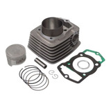 Kit Cilindro Pistao + Juntas Nx Xr 200 Cbx 200 Kmp Aneis Rik