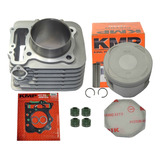 Kit Cilindro Pistão Kmp Falcon 400 Nx 400cc Até 2005 S/catal