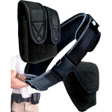 Kit Cinto C/ Protetor Lombar + Portas (carregador E Algema)