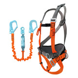 Kit Cinto Paraquedista 4 Pontos + Talabarte Tipo Y Ca:50.900
