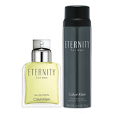 Kit Ck Eternity For Men Edt 100ml + Desodorante 150ml - Selo Adipec