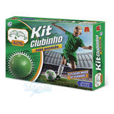 Kit Clubinho - 2 Traves 1bola E Placar - Verde
