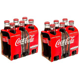 Kit Coca-cola Garrafa 250ml Vidro Pack 12 Unid Tradicional