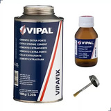 Kit Cola Vipafix 1kg + Catalisador 50gr 30min (vipal)