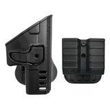 Kit Coldre Cintura Beretta Apx + Porta Carregaor Só Coldres