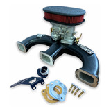 Kit Coletor Admissão Santilli Opala 6cc Weber Idf 40 +aciona