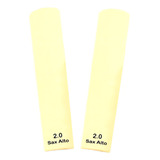 Kit Com 02 Palhetas Acrílica Para Sax Alto N° 2.0 Free Sax's