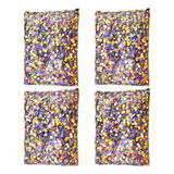 Kit Com 04 Confetes Para Diversão E Brincadeira No Carnaval