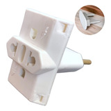 Kit Com 10 Adaptador Tomada Padrão Antigo Benjamin T 110v/220v