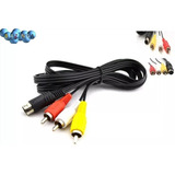Kit Com 10 Cabo Av Para Mega Drive 3 - 9 Pinos 