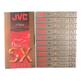 Kit Com 10 Fitas Vhs Tdk Ou Jvc - Lacradas Caixas Originais